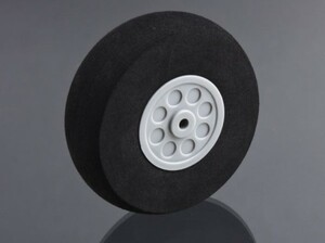 【新品】スポンジタイヤ 直径55mm 厚さ18mm 車軸穴3.1mm 2本セット 灰