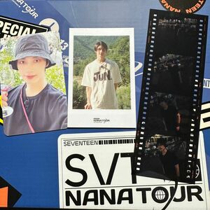 SEVENTEEN NANA TOUR ナナツアー ジュン トレカ インスタントフォト 4カットフィルム