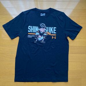 読売ジャイアンツ 阿部選手(現 監督) Tシャツ ブラック アンダーアーマー Lサイズ