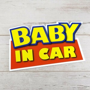 BABYINCARマグネットステッカー トイストーリーベイビー ベビーインカー