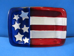 ポップデコ ガラストレイ アメリカ星条旗　 USA雑貨 アメリカ輸入雑貨