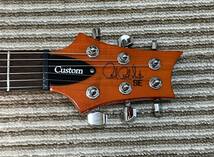 美品 PRS Paul Reed Smith SE Custom 24 Quilt Orange Beveled Top 送料無料_画像7