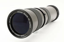 ◆良品◆ スリービーチ THREE BEACH VARI 8000SA 420-800mm F8.3-16 キャノン Canon EFマウント アダプター付き 超望遠 ズームレンズ #3983_画像2