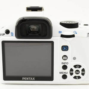 ◆人気モデル◆ ペンタックス PENTAX K-x ボディ ホワイト デジタルカメラ デジタル一眼レフ 単三電池駆動 #3992の画像5