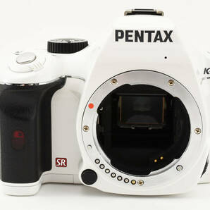 ◆人気モデル◆ ペンタックス PENTAX K-x ボディ ホワイト デジタルカメラ デジタル一眼レフ 単三電池駆動 #3992の画像2