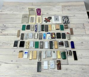 【総重量約3204g】 ライターまとめ Maruman YSL Zippo 他 まとめ売り 50個以上 ガスライター ライター 動作未確認 ジャンク 現状