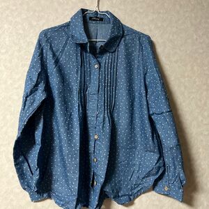 【美品】デニムシャツ 長袖シャツ