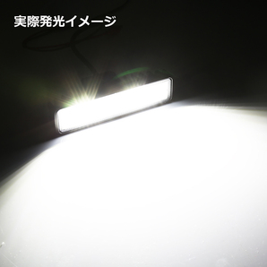 299☆限定特価！超高輝度LED!!☆ samsung製 改良版 LEDワークライト 作業灯 16LED ライトバー 広角タイプ 16連 12V/24V 48w 防水 長寿命の画像8