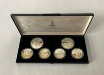 モスクワオリンピック記念銀貨６枚セット　1980年　_画像1