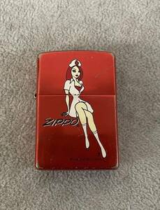 Zippo ジッポライター　akira mizuno ナース　中古品 長期保管品