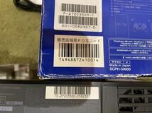 店頭展示品　未使用品　SONY ソニー PlayStation PS2 チャコール・ブラック SCPH-50000 CB 本体セット_画像9