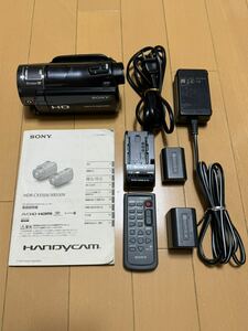 SONY HDR-CX550V 別売NP-FV70中容量バッテリーとBC-TRV充電器付き ハンディーカム