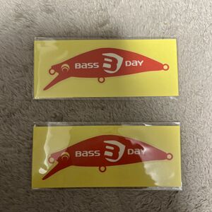 BASSDAY 非売品ステッカー　フィッシングショー　大阪　釣りフェスティバル横浜　新潟フィッシングショー　キープキャスト2024