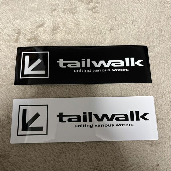 tailwalk 非売品ステッカー　フィッシングショー大阪　新潟フィッシングショー　キープキャスト2024
