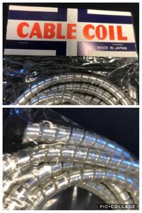 ケーブルラップ クローム パール デッドストック NOS ケーブルコイル 日本製 ビンテージ ナックル パン ショベル ボバー チョッパー 5㎜ N