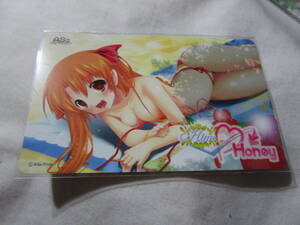 [Q4607]Hime. .Honey telephone card 