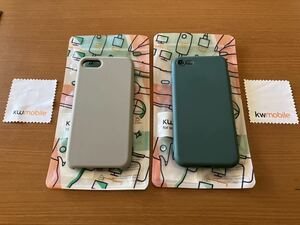 iPhone SE用シリコンケース 未使用2ケSet