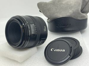 【SK056】 [美品] Canon / キャノン / COMPACT-MACRO EF 50mm f2.5 / 単焦点 マクロレンズ