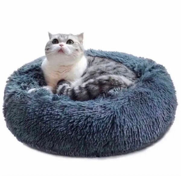 猫 ベッド グレー ペット