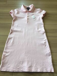 POLO RALPH LAUREN ポロシャツワンピース　7Y(130cm) ビックポニー