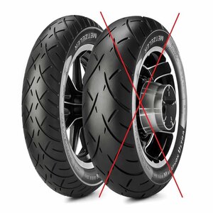 ※フロント用 片側のみ メッツラー ME 888 MARATHON ULTRA 130/80B17 65H TL 品番:2318200 　アメリカンバイクなどに