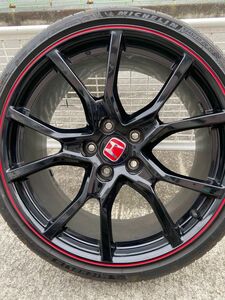 4.ホンダシビックtypeR FK8 後期型 タイヤ&ホイールセット 1本のみ。