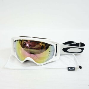 中古 2015年頃 OAKLEY フリーサイズ ソフトケース付き スキー スノーボード ゴーグル オークリー