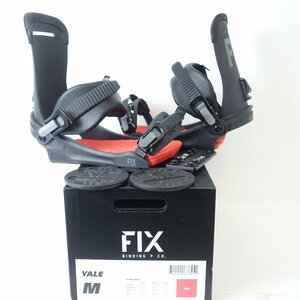 中古 キレイ 21/22 FIX YALE(イエール) Mサイズ スノーボードビンディング フィックス バインディング