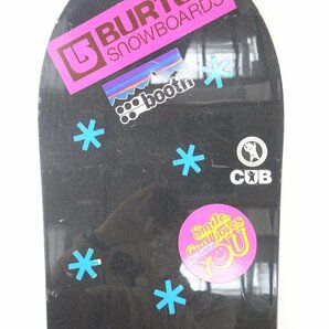 中古 03/04 BURTON SEVEN 155cm CAMBER形状 ミディアムハードフレックス スノーボード バートン セブンの画像2