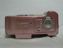 ジャンク 単三仕様 デジカメ Panasonic LUMIX DMC-LC70 コーラルピンク (4.0メガ) _画像8