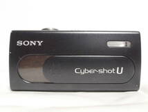 ジャンク 単四仕様 SONY Cyber-shot DSC-U40 ブラック (2.0メガ) 5505_画像2