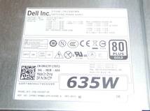 動作保証 DELL PRECISION T3600 635W電源　D635EF-00　DPS-635AB A 0NVC7F_画像5