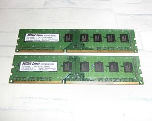 8GBx2=16GB 動作保証 ELPIDA Buffalo PC3-12800U D3U1600-B8GBJ