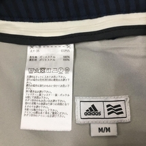 アディダス スカート ネイビー ボーダー柄 総柄 レディース M/M ゴルフウェア adidas_画像5