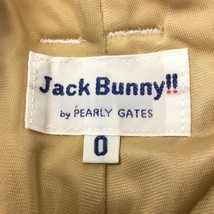 ジャックバニー スカート ライトベージュ×オレンジ 5ポケット 内側インナーパンツ レディース 0(S) ゴルフウェア Jack Bunny_画像4