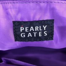 パーリーゲイツ ロッカーバッグ ピンク×パープル ボーダー ビッグトートバッグ ゴルフ PEARLY GATES_画像5