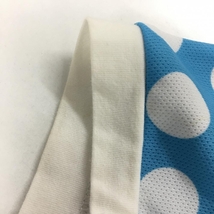 アルチビオ 半袖ポロシャツ ライトブルー×白 ドット レディース 36(S) ゴルフウェア archivio_画像6