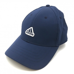 [ super-beauty goods ] Adidas Golf cap navy Logo OSFE(54-57cm) free size Golf wear adidas