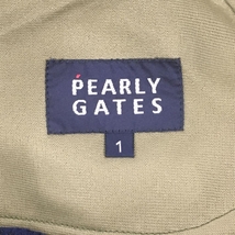 【美品】パーリーゲイツ スカート ダークグリーン ティー装着可 裏地付 レディース 1(M) ゴルフウェア PEARLY GATES_画像6
