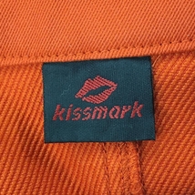 【超美品】キスマーク スカート オレンジ ティー装着可 前ボタン レディース 5 ゴルフウェア kissmark_画像5