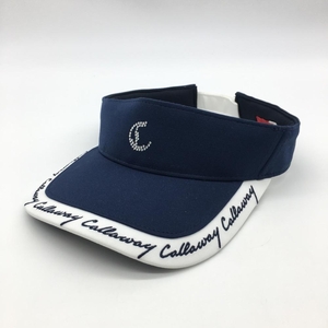 Callaway Red Label Sun Viser Navy × White Loggos Inspassed Fr Golf Wear Callaway