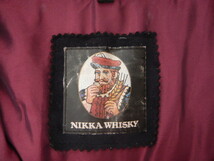 レザージャケット　ダウンジャケット　豚革　本革　中古　NIKKA WHISKY 非売品　Lサイズ_画像10