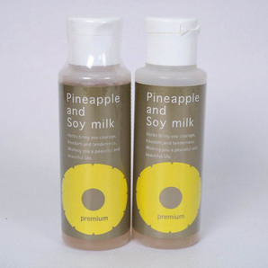 鈴木ハーブ研究所 パイナップル豆乳ローションプレミアム 未使用有 2点セット まとめて コスメ レディース 100mlサイズの画像1