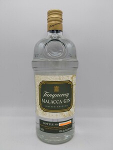 【未開栓】 タンカレー マラッカ ジン 旧ボトル リミテッド・エディション 1000ml 40% ボトルナンバー入り TANQUERAY ロゴ欠損 ●443