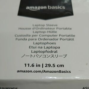 Amazon ベーシック ノートパソコンスリーブ 11.6インチ 29.5cm