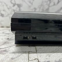 MYG-1308 激安 ゲー厶機 PS3 SONY PlayStation 3 CECHL00 通電、電源OK PS1ソフト、PS3ソフト 動作OK HDD80GB 本体のみの為ジャンク_画像3