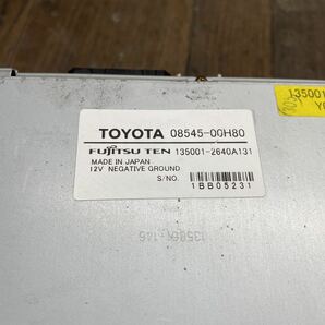 AV3-5 激安 カーナビ TOYOTA NDCT-W53 08545-00H80 135001-2640A131 DVDナビ CD 本体のみ 簡易動作確認済 中古現状品の画像7