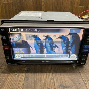 AV3-33 激安 カーナビ DAIHATSU 08545-K9005 0021979 clarion QX-6606D-A HDDナビ CD DVD 簡易動作確認済 中古現状品の画像3