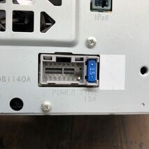 AV3-107 激安 カーナビ Panasonic CN-MW100D 509827906 メモリーナビ CD DVD GPS配線付き 通電未確認 ジャンク_画像3