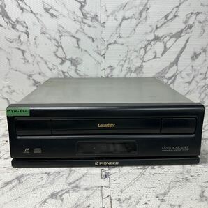 MYM-661 激安 Pioneer LASER KARAOKE COMPATIBLE LASERDISC PLAYER CLD-LK700 レーザーディスクプレイヤー 通電OK 中古現状品の画像1